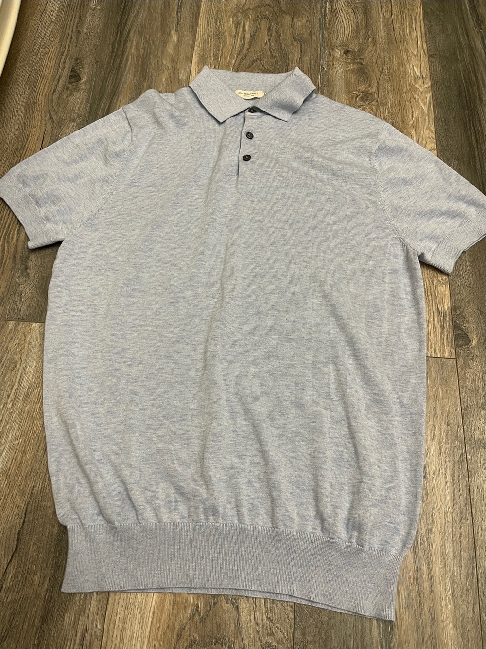 Suitsupply Cotton Silk Polo Mens Size L